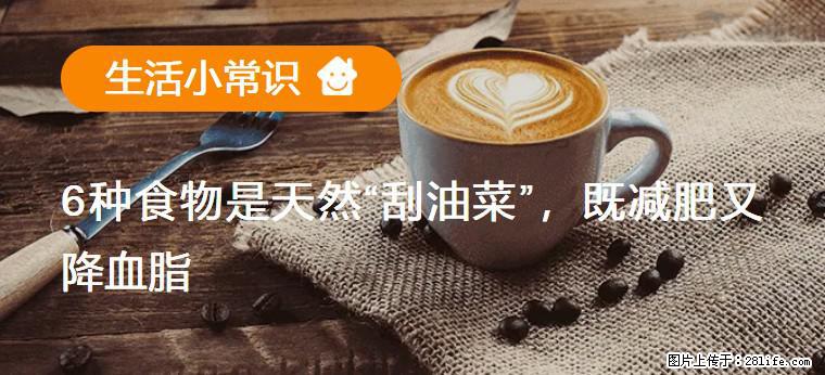 【生活小常识】6种食物是天然“刮油菜”，既减肥又降血脂 - 双鸭山生活资讯 - 双鸭山28生活网 sys.28life.net